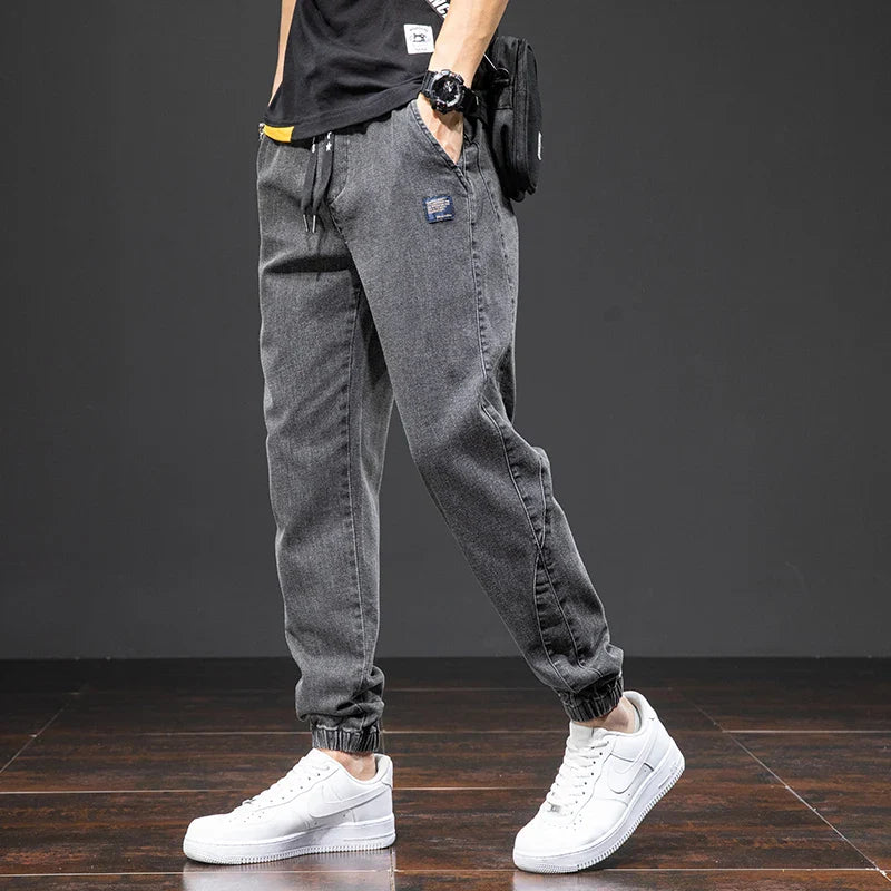 Streetwear Cargo Denim Jeans