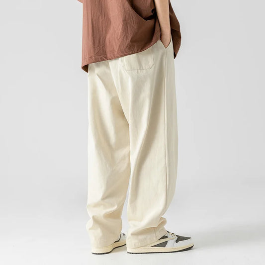 Cotton Track Jogger Pants