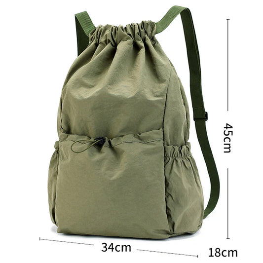 Waterproof Drawstring Sports Backpack