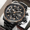 Luxury Chronograph Steel Watch