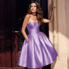Vintage Satin Prom Dress