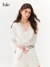 Lace Ramie Summer Blouse
