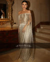Gold Mermaid Evening Gown
