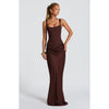 Pleated Off Shoulder Dress