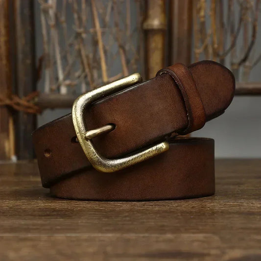 Vintage Genuine Leather Belt