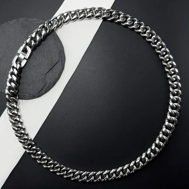 Pure Titanium Cuban Bracelet