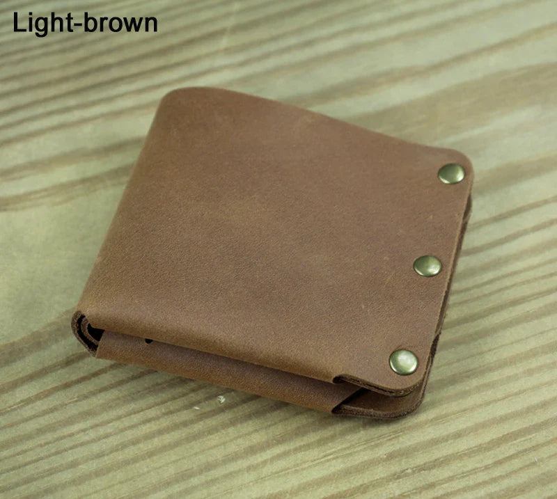 Vintage Cowhide Leather Wallet