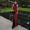 Elegant Halter Backless Dress