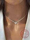 Sterling Silver Heart Necklace