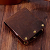 Vintage Cowhide Leather Wallet