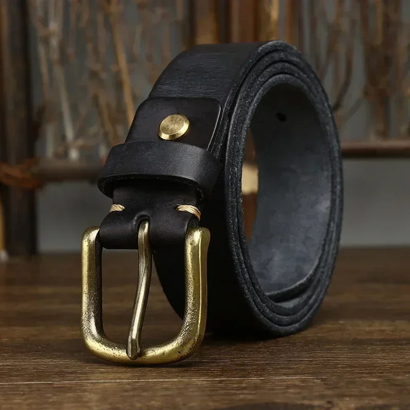 Vintage Genuine Leather Belt