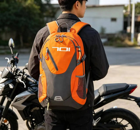Classic Motorcycle Travel Backpack