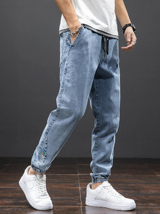 Streetwear Cargo Denim Jeans
