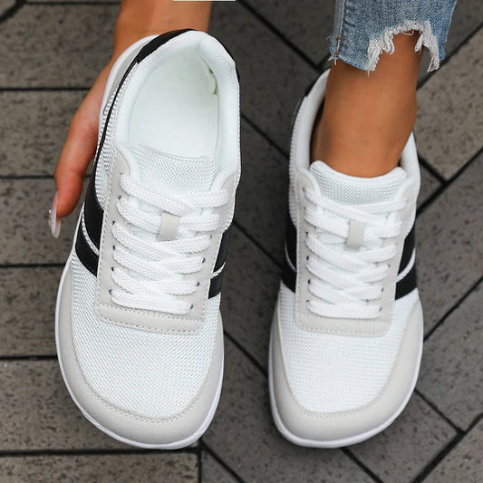 Wide Toe Casual Sneakers