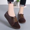 Leather Lace Up Sneakers
