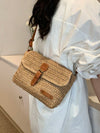 Fashion Straw Crossbody Bag