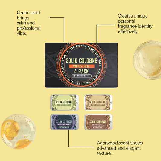 Woody Solid Perfume Balm