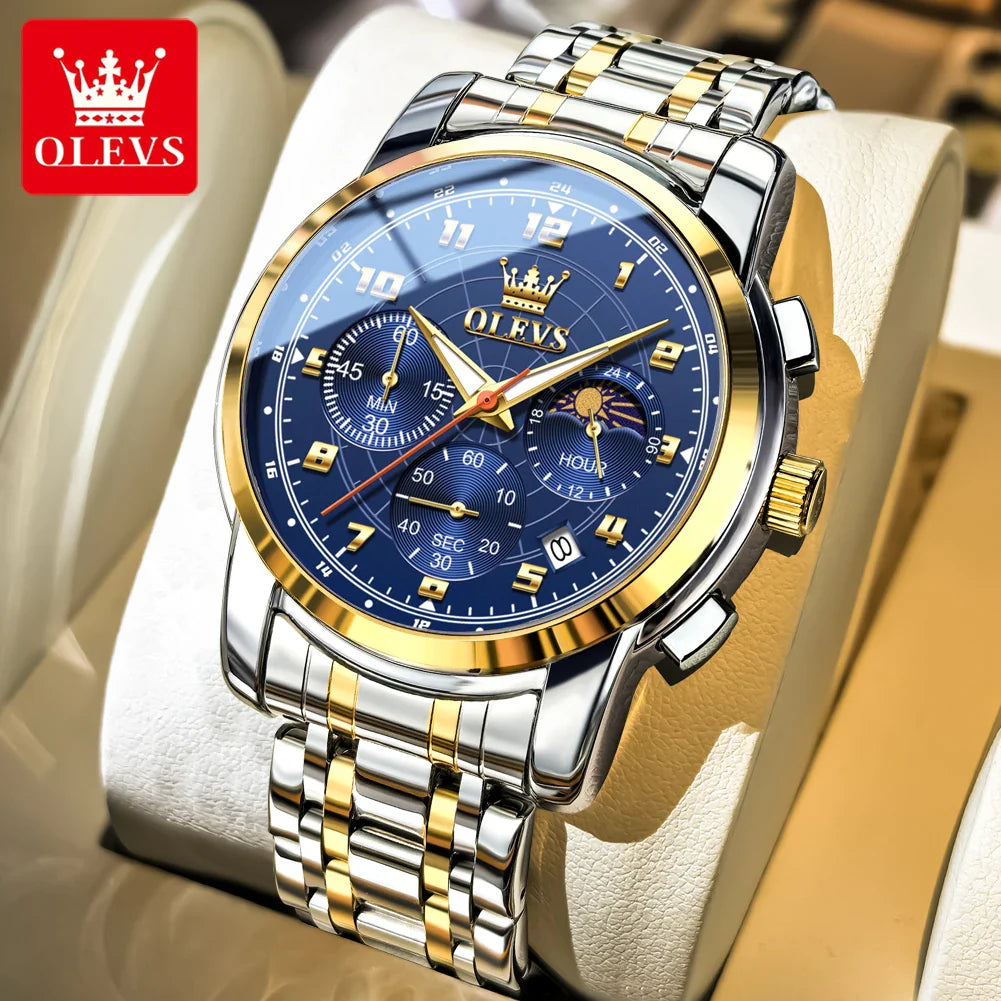 OLEVS Moon Phase Watch