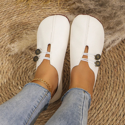 Soft Leather Casual Flats