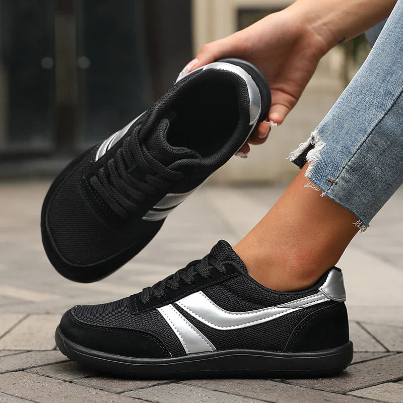 Wide Toe Casual Sneakers