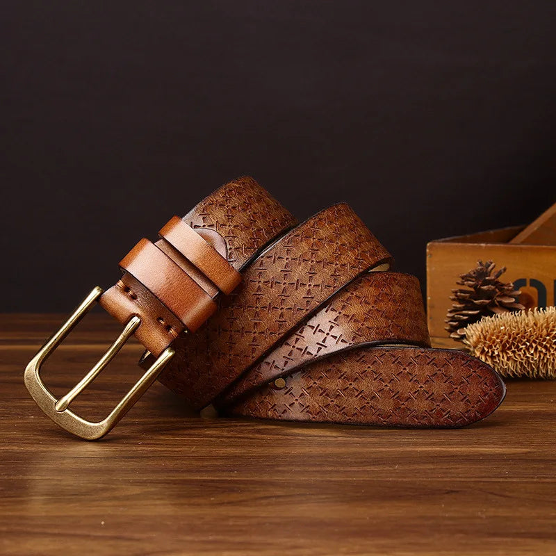 Premium Cowhide Leather Belt