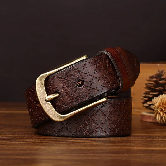Premium Cowhide Leather Belt