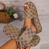 Platform Beach Slide Sandals