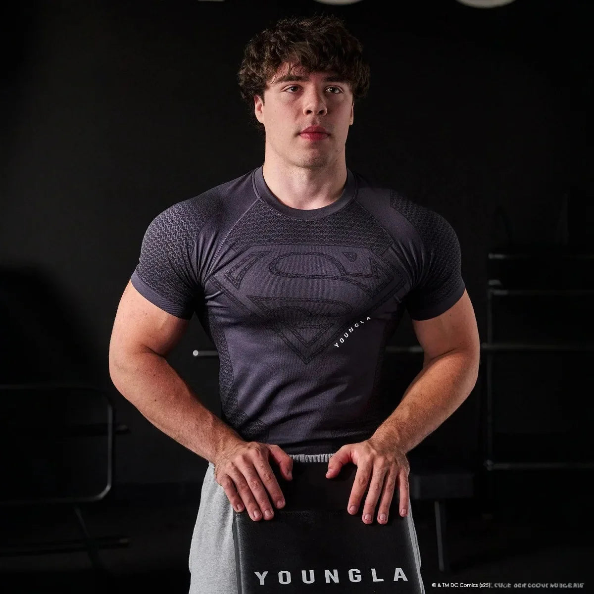YOUNGLA Muscle Fit T-Shirt