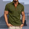 Pocket Lapel Polo Shirt
