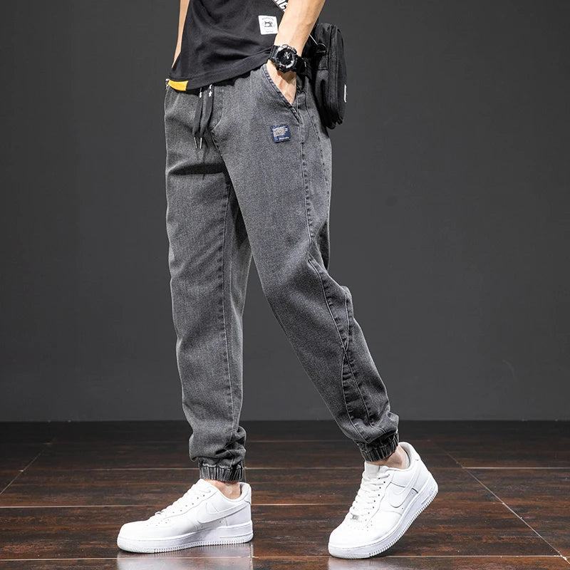 Streetwear Cargo Denim Jeans