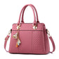 Tassel Leather Tote Bag