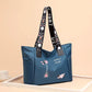 Floral Embroidered Tote Bag