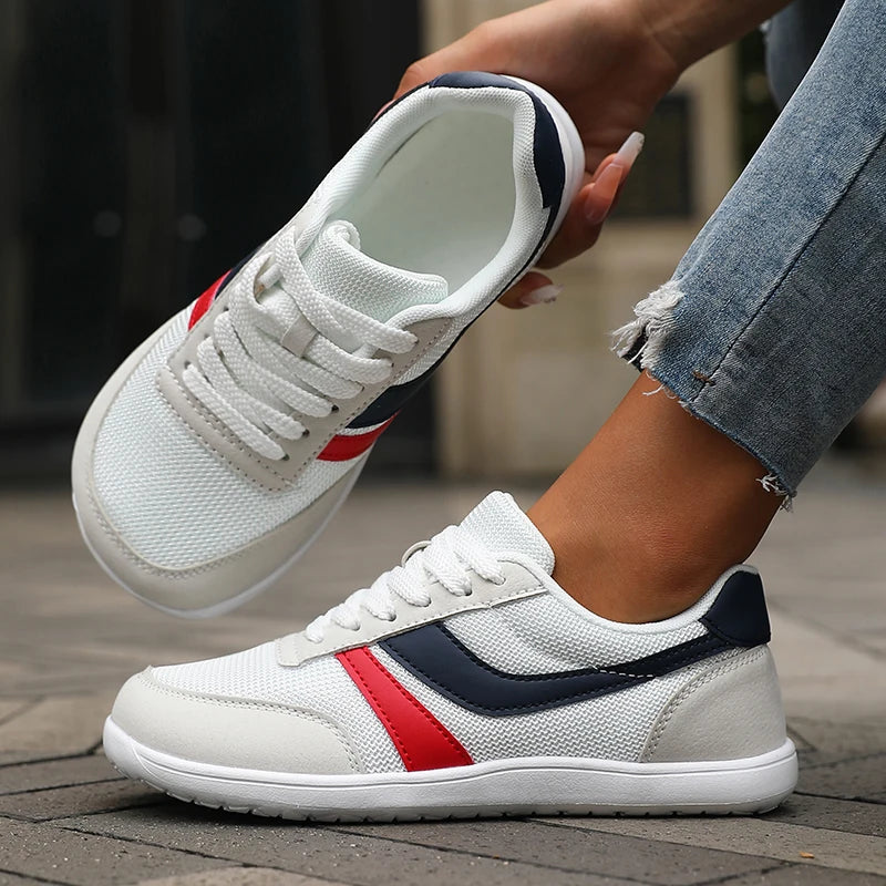Wide Toe Casual Sneakers