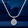 Sparkling Moissanite Chain Necklace