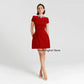 Velvet Crystal Mini Dress