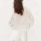 Lace Ramie Summer Blouse