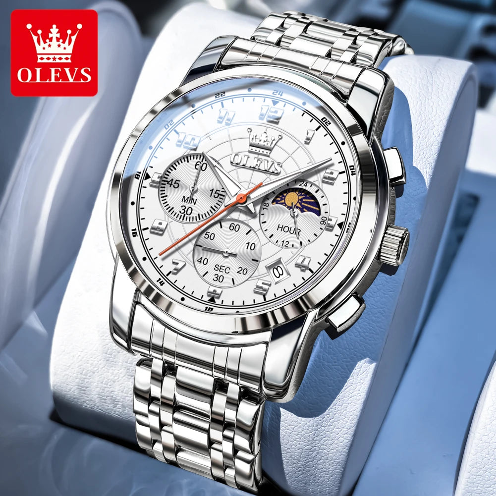 OLEVS Moon Phase Watch