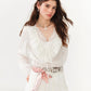 Lace Ramie Summer Blouse