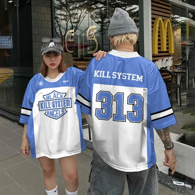 Casual Oversized Hip Hop Tee