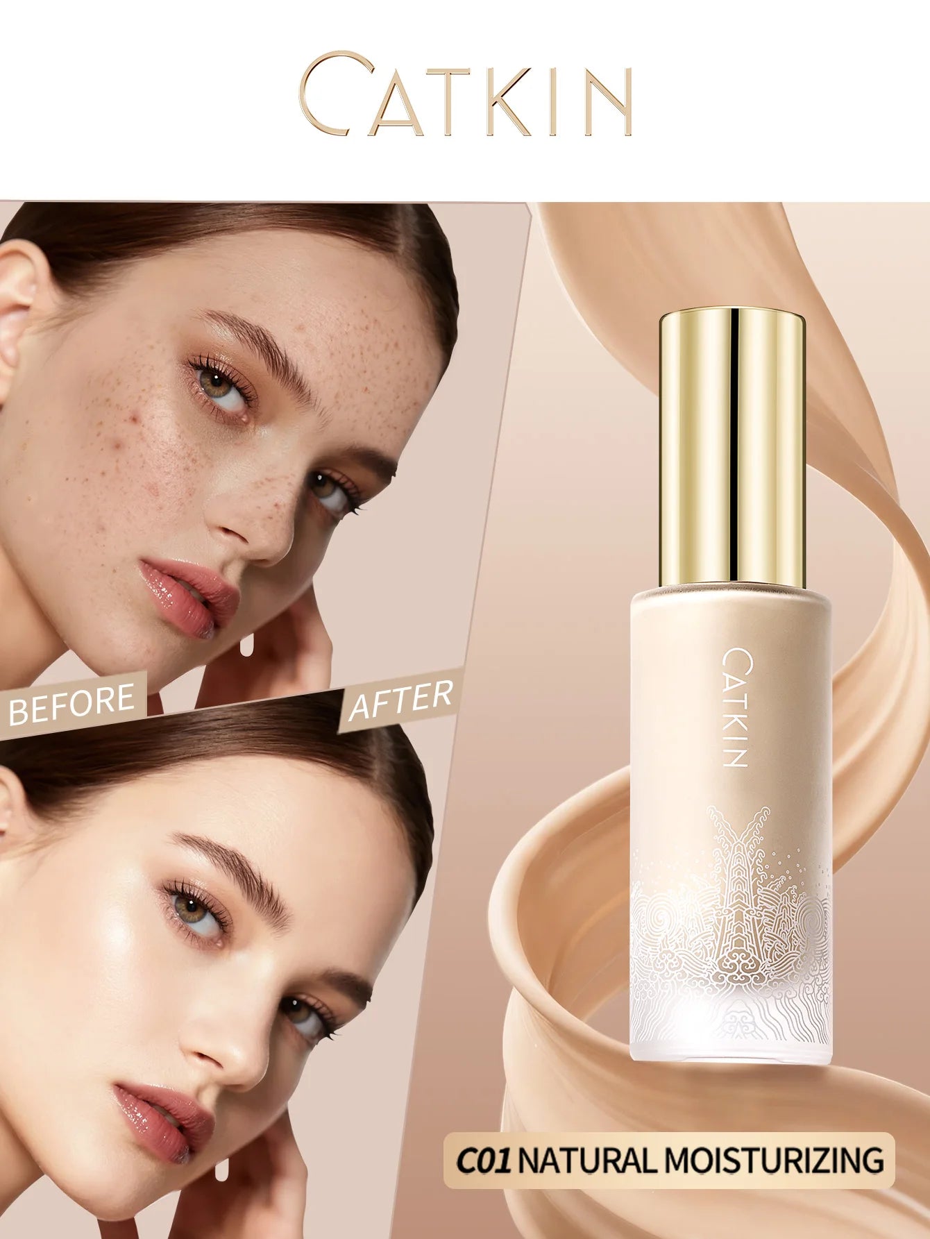 CATKIN Full Coverage Foundation