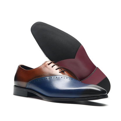 Genuine Leather Oxford Shoes