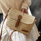 Fashion Straw Crossbody Bag