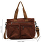 Corduroy Messenger Tote Bag