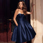 Vintage Satin Prom Dress