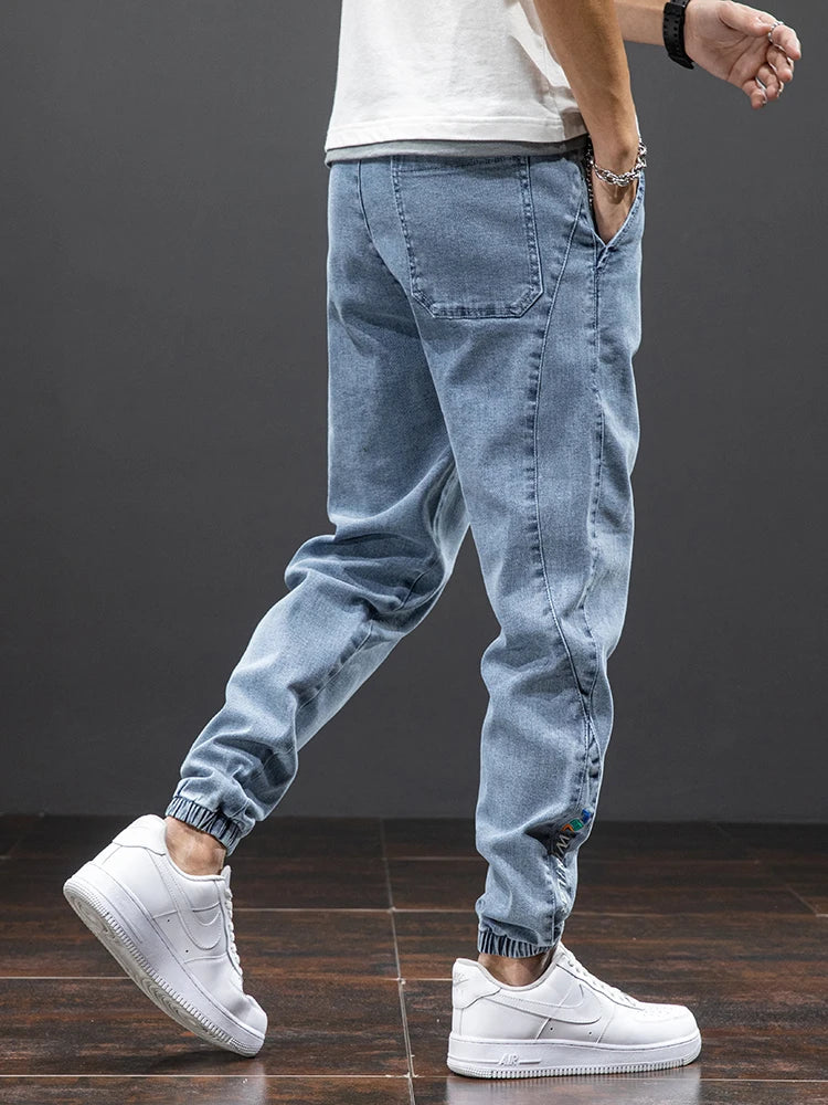 Streetwear Cargo Denim Jeans