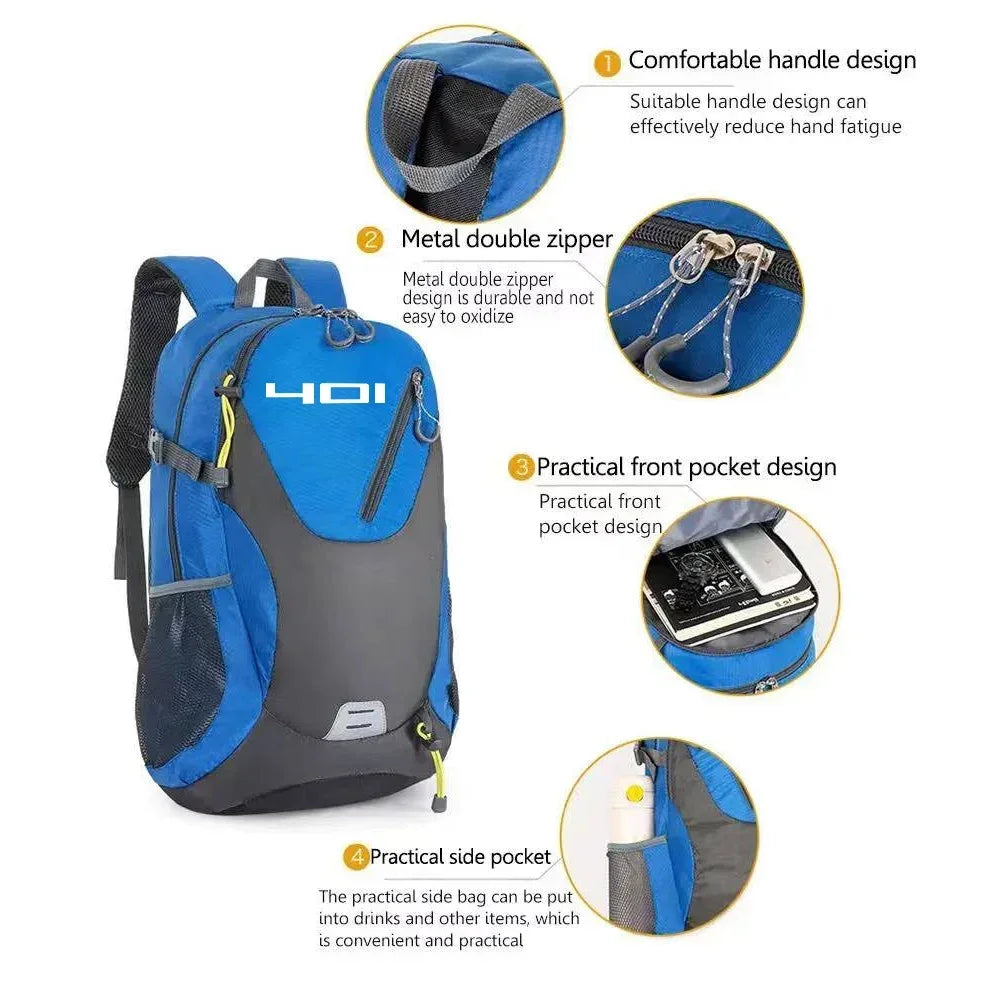 Classic Motorcycle Travel Backpack
