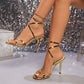 Open Toe Slingback Heels