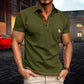 Pocket Lapel Polo Shirt