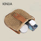Woven Straw Beach Bag