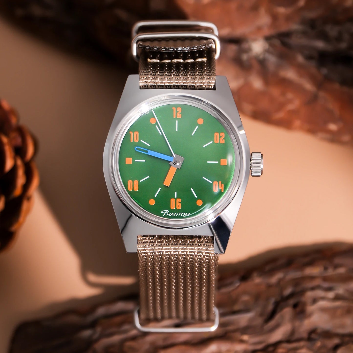 Retro Mechanical Couple Watch